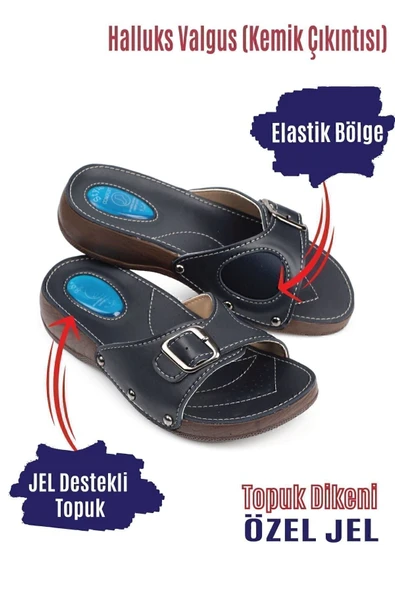 Comfort Style Ortopedik Halluks Ve Topuk Dikeni Terliği Kemik Çıkıntısı Terliği ürün görseli 1