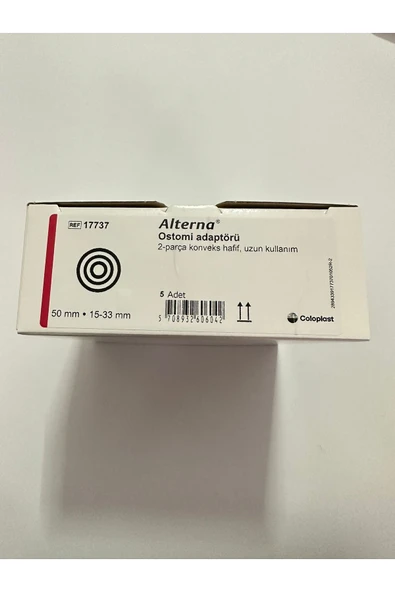 Coloplast Kolostomi Adaptörü Konveks 50mm . 15-33mm 5 Adet 17737 (sadece Adaptör) ürün görseli 1