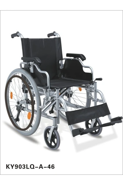 MEDİKALCİM Pulsemed Alüminyum Tekerlekli Sandalye KY903LQ-A-46 ürün görseli 1