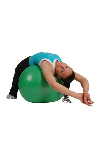 Mambo Çok Renkli 75 Cm Pilates Topu, Azuni Gym Ball, Sağlıklı Egzersiz Malzemesi ürün görseli 1