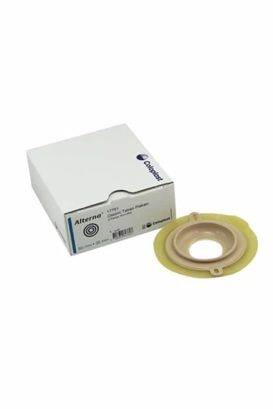Coloplast Alterna Ostomi Taban Plakası 2 Parça Konveks 60mm 35mm 5 Adet Ref 177510 ürün görseli 1