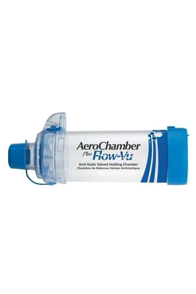 Aerochamber Plus Flow - Vu Mavi Ağızlıklı +5 ürün görseli 1