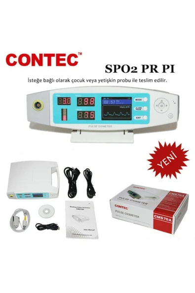 CONTECO Contec Cms70a Konsol Tipi Pulse Oksimetre Cihazı ürün görseli 1