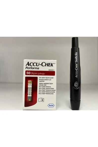 Accu Chek Performa Strip-Softclix Kalem ürün görseli 1