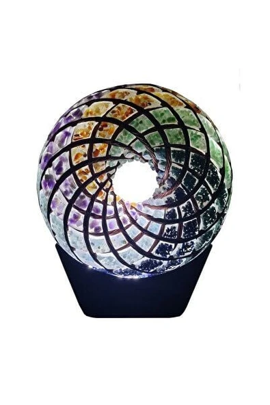 25cm doğal taşlı rodin coil PEMF dalgalı torus manyetik alan ürün görseli 1