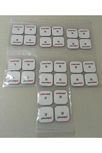 -- Tens Cihazı Çıt Çıtlı Yedek Elektrot 5x5 Tens Pedi 4 Lü ( 7 Paket ) ürün görseli 1