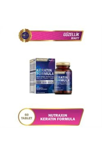 STD Nutraxin Keratin Formula 60 Tablet ( TEKLİDİR ) ürün görseli 1