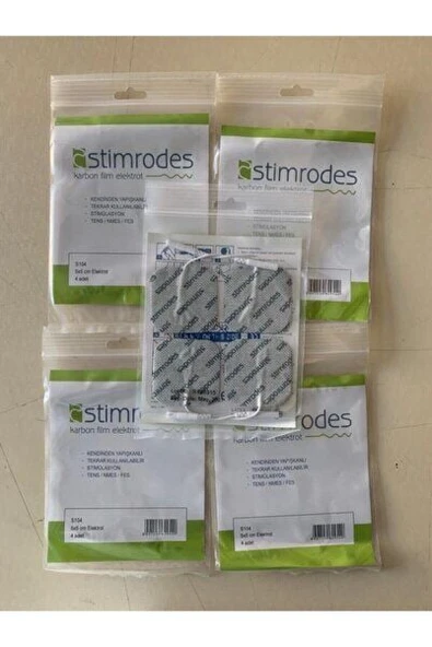 Tens Pedi Stimrodes Kablolu Tens Pedi Tens Elektrodu 5*5 - 5 Adet ürün görseli 1
