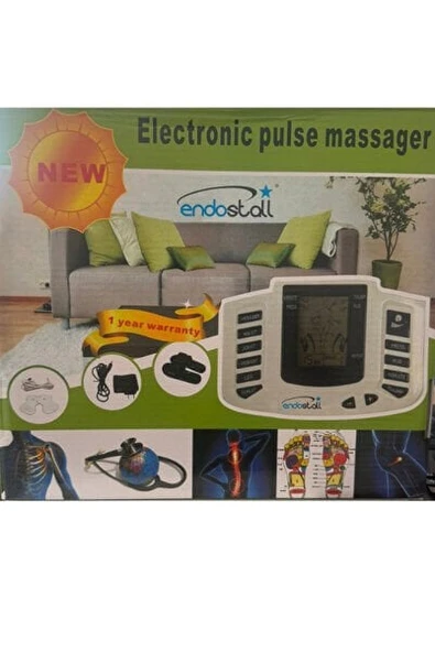 Titreşimli TENS Masaj Cihazı | Pedli & Terlikli | Elektrikli Darbeli Fizik Tedavi Masaj Aleti ürün görseli 1