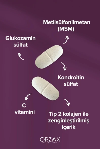 Orzax Cosakondrin Plus 90 Tablet - Resim 3