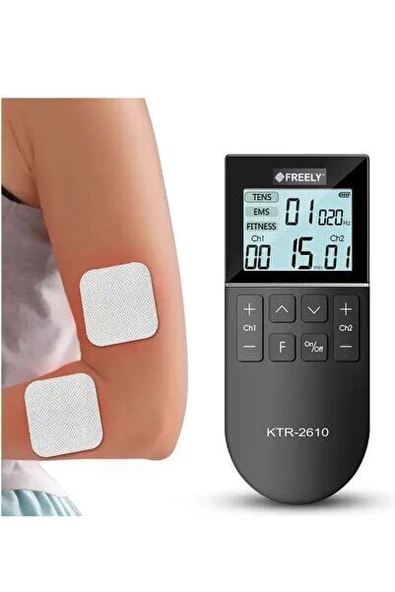 Tens Ems Fitness 2 Kanallı Şarjlı Fizik Tedavi Cihazı ürün görseli 1
