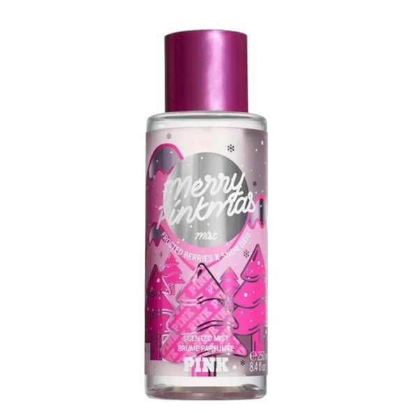 Victoria's Secret Pink Merry Pinkmas Scented Mist 250 ml Kadın Vücut Spreyi ürün görseli 1