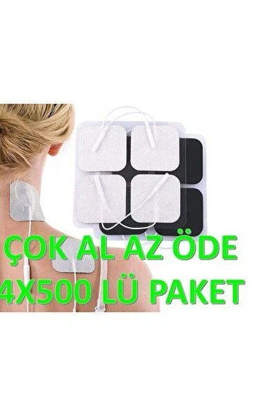 Tens Elektrodu 5x5cm 500 Lü Paket ( Paket Adeti 4 X 500 Paket ) Toplam 2.000 adet ürün görseli 1