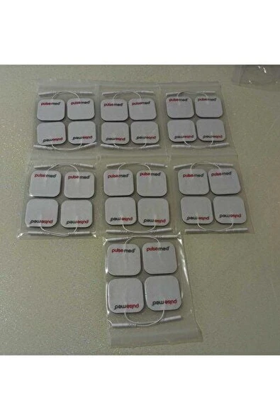 -- Tens Cihazı Kablolu Yedek Elektrot 5x5 Tens Pedi 4 Lü ( 7 Paket ) ürün görseli 1