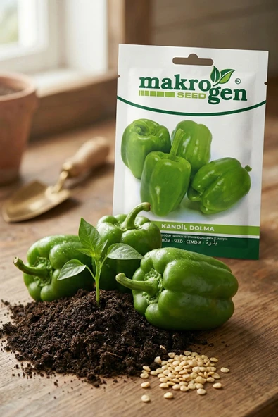 Makrogen Kandil Dolmalık Biber 25 Gr ürün görseli 1