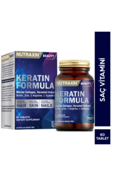 STD Nutraxin Keratin Formula 60 Tablet ( TEKLİDİR ) ürün görseli 1