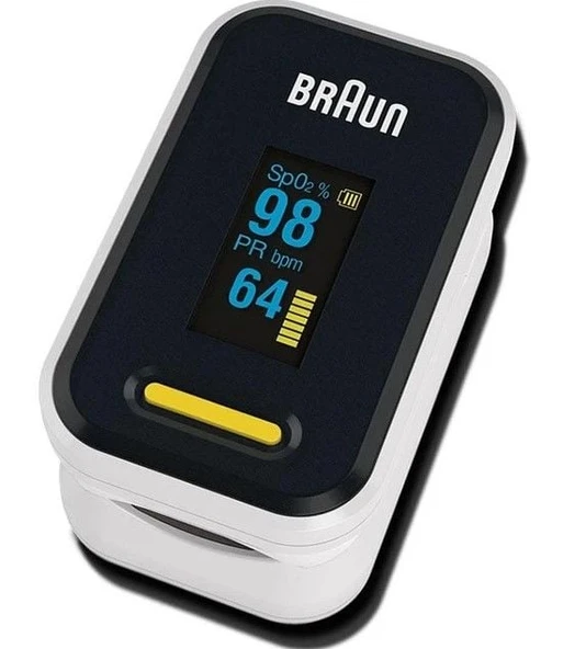 Braun YK-81CEU Pulse Oksimetre Nabız ve Oksijen Ölçer ürün görseli 1