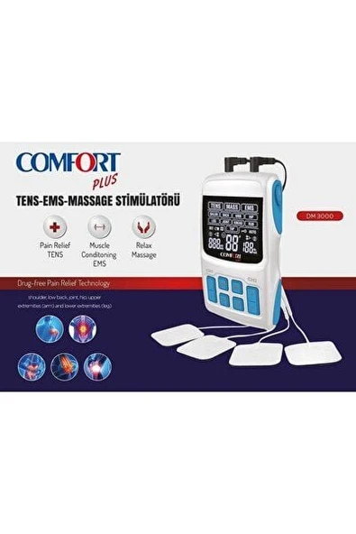Comfort Plus DM 3000 Masaj/Ems/Tens Aleti ürün görseli 1