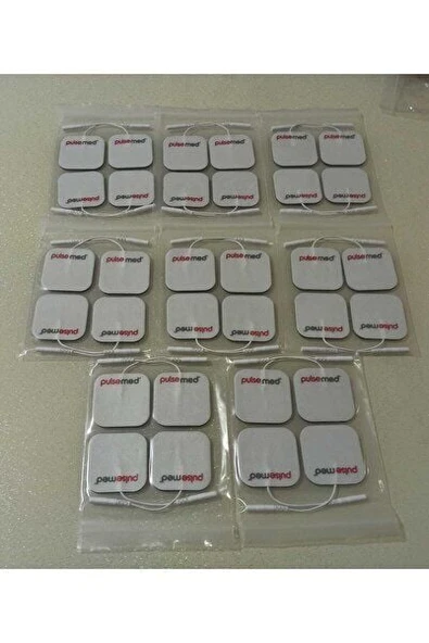 -- Tens Cihazı Kablolu Yedek Elektrot 5x5 Tens Pedi 4 Lü ( 8 Paket ) ürün görseli 1
