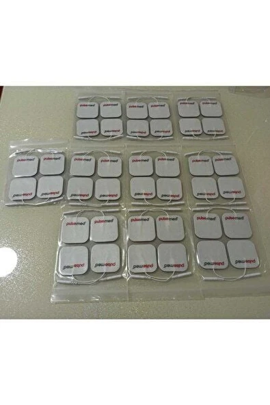 -- Tens Cihazı Kablolu Yedek Elektrot 5x5 Tens Pedi 4 Lü ( 10 Paket ) ürün görseli 1