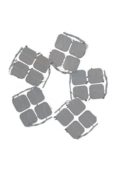 Kendinden Yapışkanlı Kablo Tensi Pedleri 50x50 mm, 4'lü Set, 20 Adet ürün görseli 1
