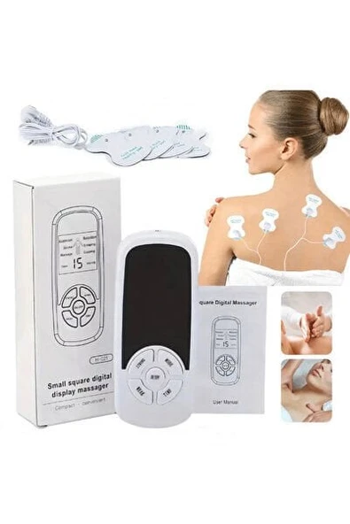 Dijital Masaj Cihazı Seti Fizyoterapi Tens Ems Cihazı Pilli ürün görseli 1