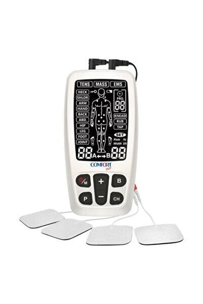 Comfort Plus R-C4A Şarj Edilebilir Tens Ems Masaj Stimülatörü Cihazı ürün görseli 1