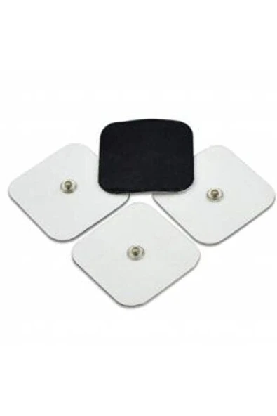 Tens Pedi Tens Elektrodu 5 Cm X 5 Cm Çıtçıtlı 4'lü 4 Paket (pakette Toplam 16 Adet) ürün görseli 1