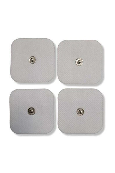 Tens Pedi - Tens Elektrot - 4 Adet 5x5 Çıtçıtlı - Universal ürün görseli 1