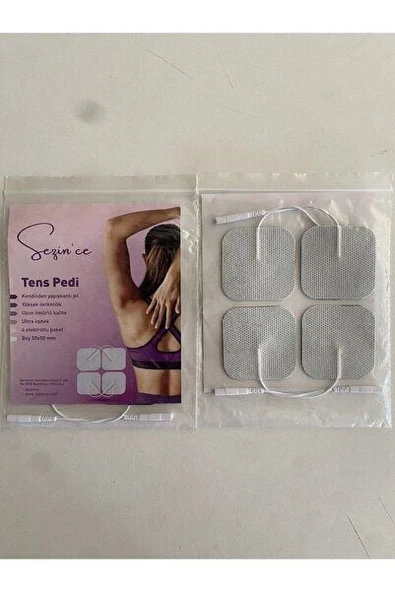 TENS PEDİ 5X5 (ELEKTROT) 4 LÜ 10 PAKET ürün görseli 1
