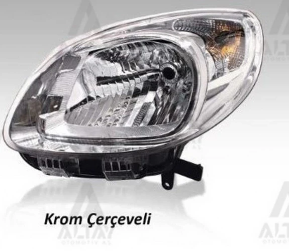 Renault Kangoo (2013 Yılında Çıkan Kasa) Far Nikelaj Çerçeveli Motorlu Sağ (Oem No:260109958R) ürün görseli 1