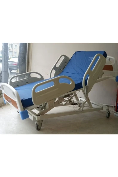 Asansörlü Dört Motorlu ABS Başlıklı Hasta Karyolası ürün görseli 1