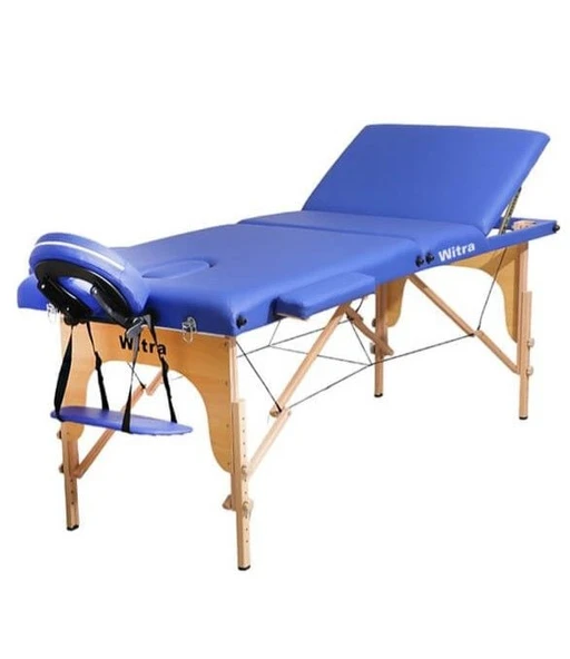 Mavi 3 Parçalı Katlanabilir Masaj Yatağı, 250 kg Kapasiteli ürün görseli 1