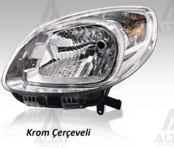 Renault Kangoo (2013 Yılında Çıkan Kasa) Far Nikelaj Çerçeveli Motorlu Sol (Oem No:260602465R) ürün görseli 1
