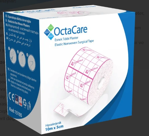 OctaCare Esnek Tıbbi Plaster (Fix) 10 m x 5 cm	1 Adet ürün görseli 1