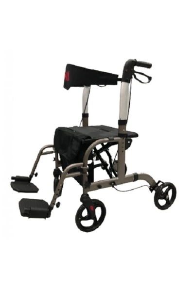 Lüx Tekerlekli Yürüteç Rollatör Walker ürün görseli 1