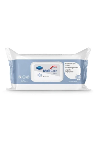 Molicare Skin Moist Tissues Cilt Bakım Mendili 50 Li ürün görseli 1