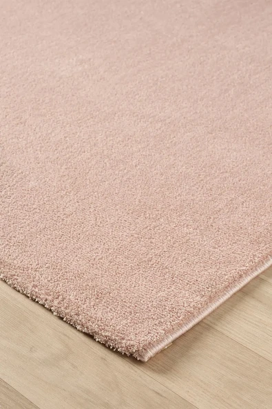 Turkrugs Bali Serisi Vizon Rengi Mikrofiber Antialerjik Düz Renk Halı ürün görseli 1