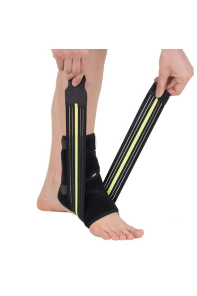Malleol Destekli Ayak Bilekliği + 8 Bandajı  - (STANDART) ürün görseli 1
