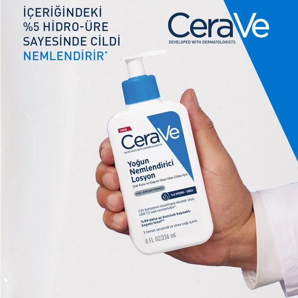 Cerave İntensif Moisturising Lotion 236 ml ürün görseli 1