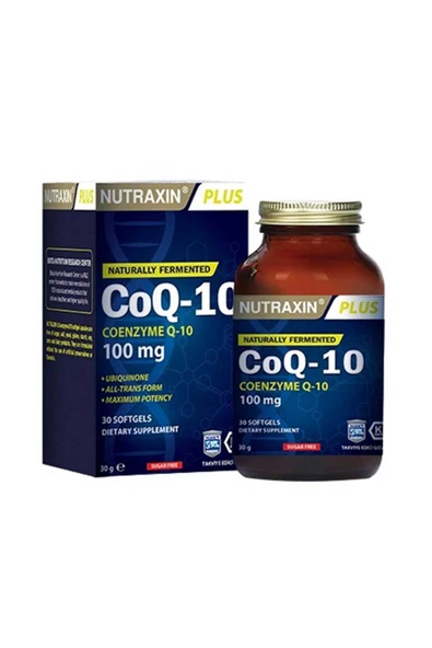 Nutraxin CoQ-10 100 mg 30 Softgel ürün görseli 1