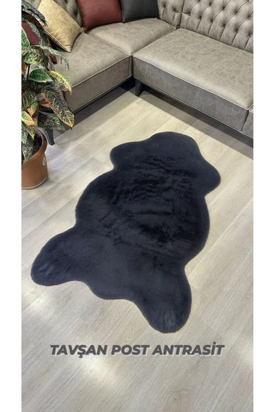 Turkrugs Priemium Soft Tavşan Post Halılarımız Özel Süet tabanlı Kaymaz ve Toplanmaz Makinada Yıkanabilir ürün görseli 1