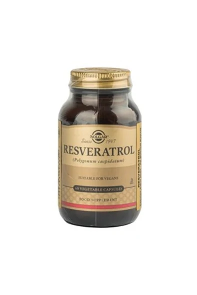 Solgar Resveratrol 60 Kapsül ürün görseli 1