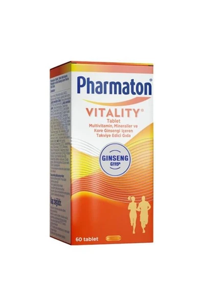 Pharmaton Vitality 60 Tablet ürün görseli 1