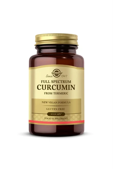 Solgar Full Spectrum Curcumin 185x 30 Kapsül - Resim 2
