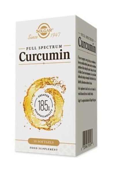 Solgar Full Spectrum Curcumin 30 Kapsül ürün görseli 1