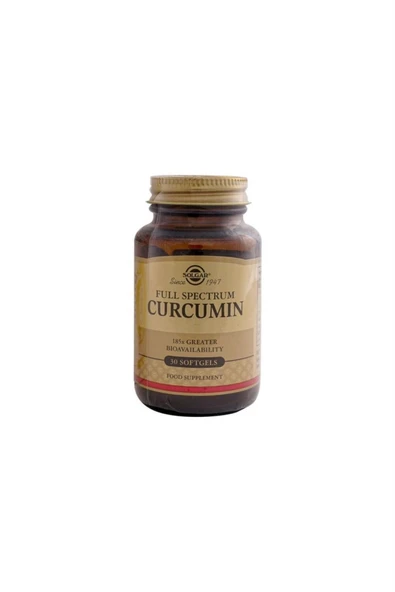 Solgar Full Spectrum Curcumin 185x 30 Kapsül - Resim 2