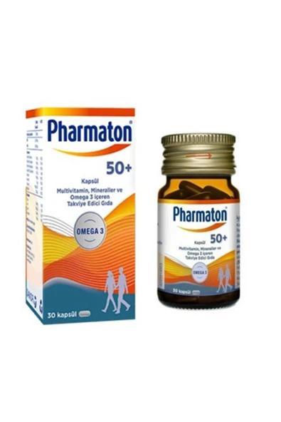 Pharmaton 50 Plus 30 Kapsül ürün görseli 1