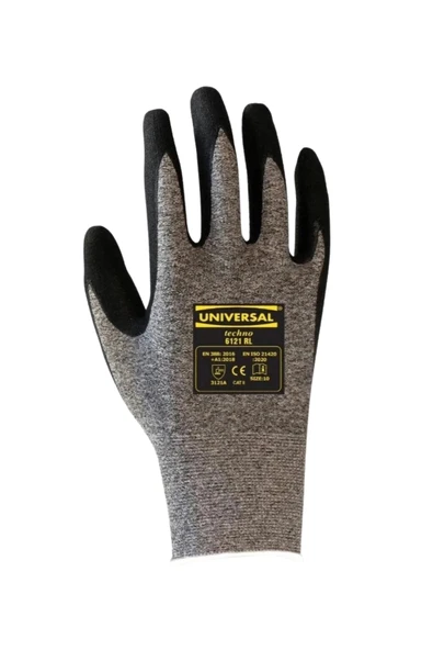 Universal Tekno Montaj Nitril Kaplı İş Eldiveni No:10 - Resim 2