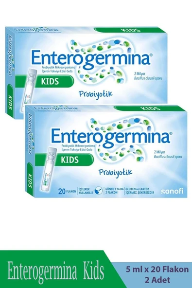 Enterogermina Kids 20 Flakon 2 Adet ürün görseli 1